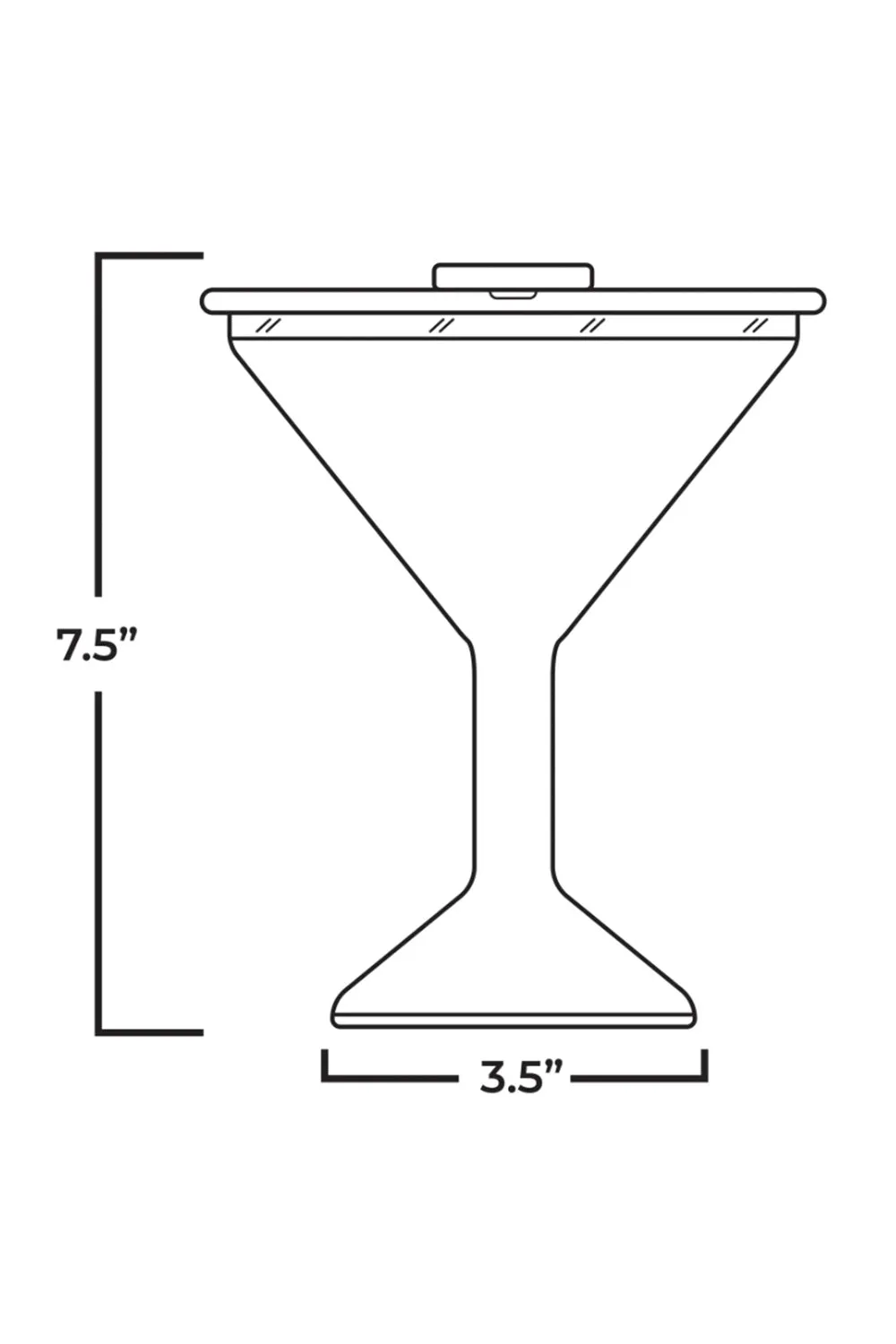 ORCA Tini 13 oz Insulated Stainless Steel Glass | ORCCHATINI