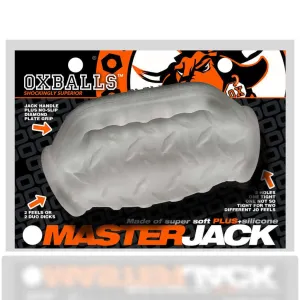 Oxballs Masterjack Double Penetration Jo - Clear Ice