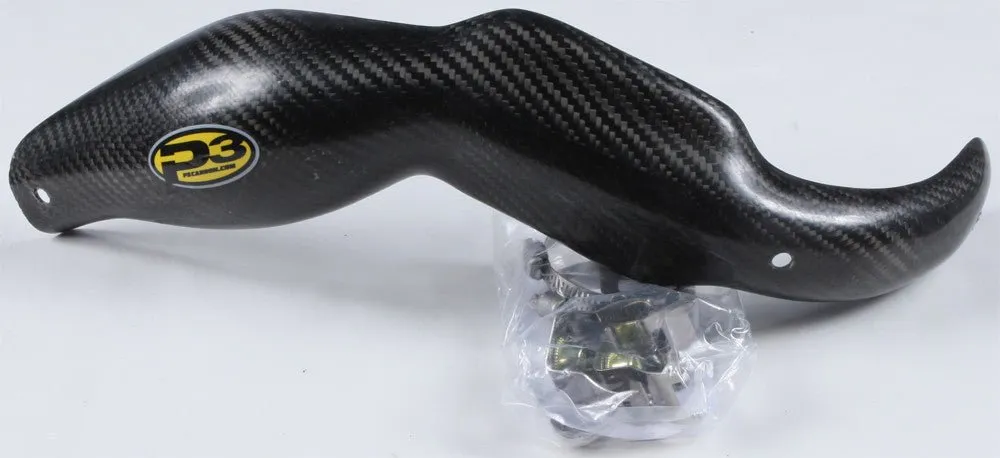 P3 201094 Carbon Fiber Header Heat Shield