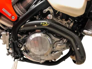 P3 201099 Carbon Fiber Header Heat Shield