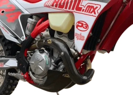 P3 204001 Carbon Fiber Header Heat Shield