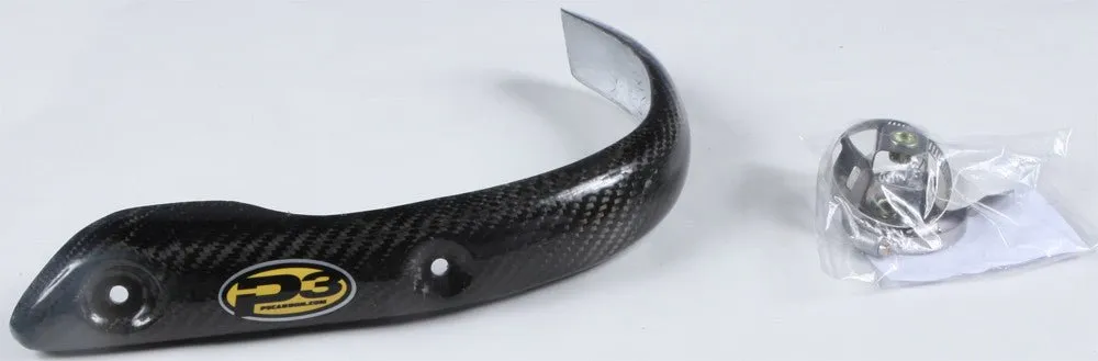 P3 205056 Carbon Fiber Header Heat Shield