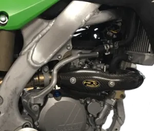 P3 206056 Carbon Fiber Header Heat Shield