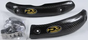 P3 207074 Carbon Fiber Header Heat Shield