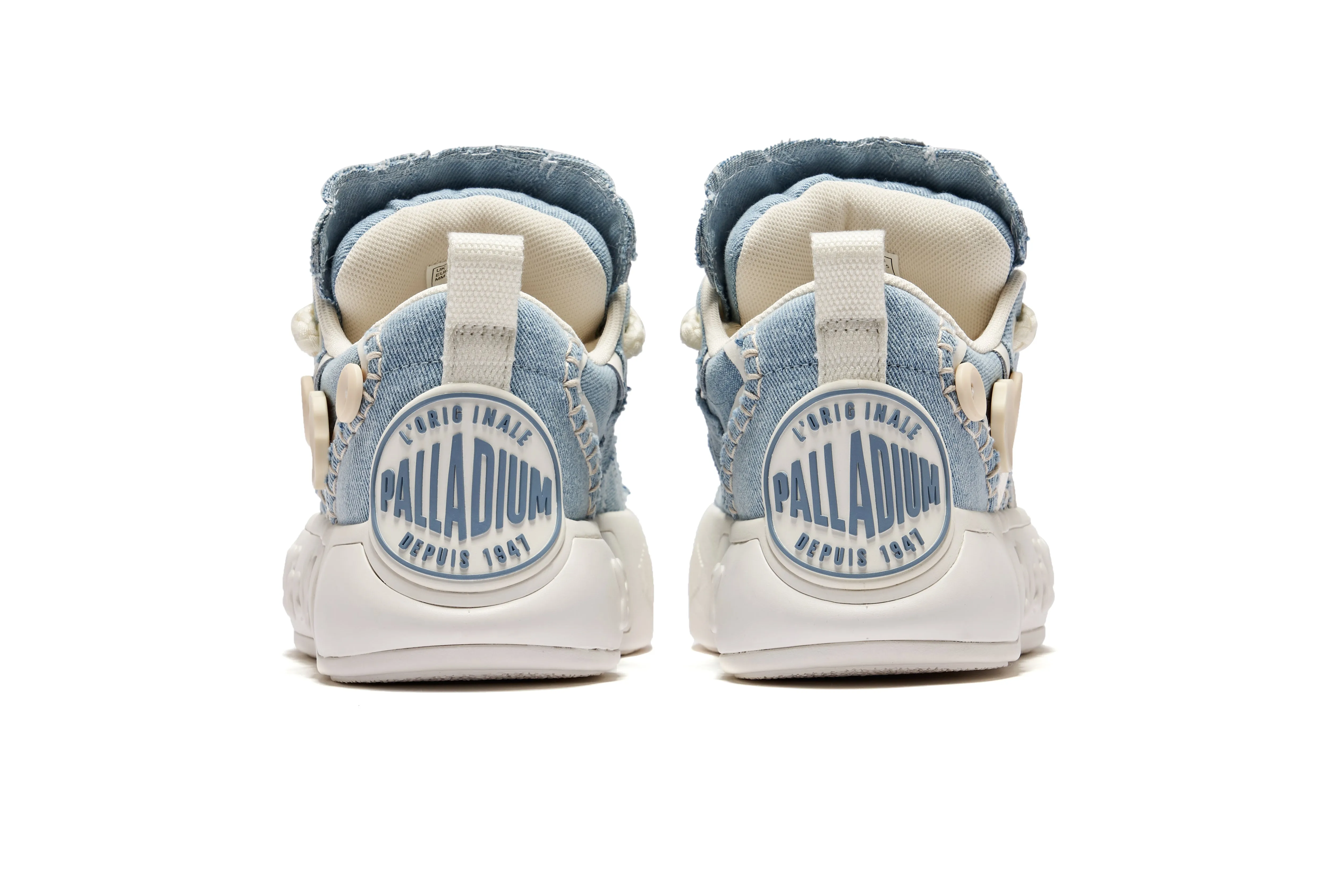 Palladium Button Sneaker denim