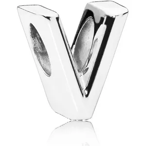 Pandora Letter V Charm