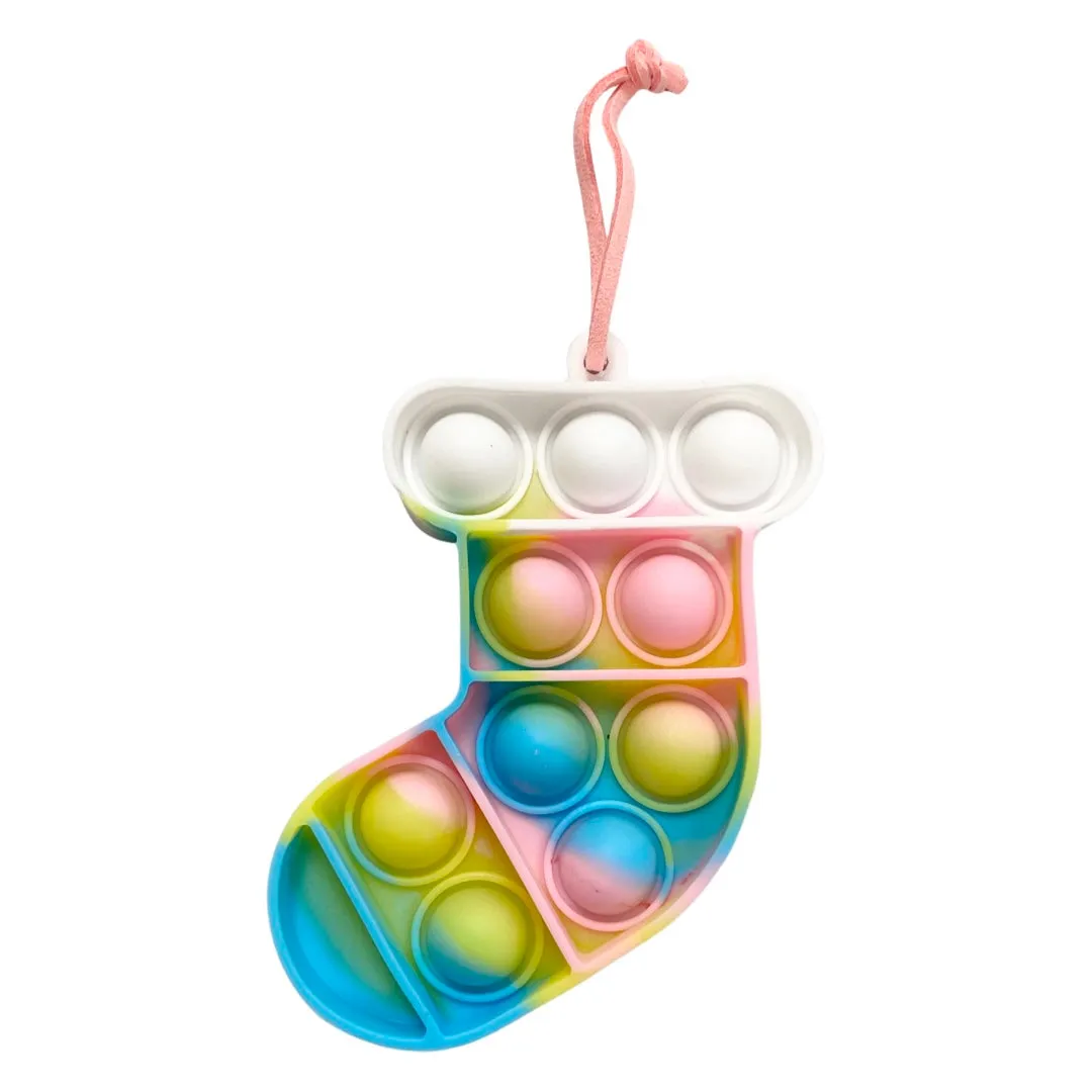 Pop It Fidget Stocking Ornament - 2 Colors