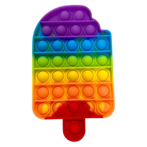 Pop It Fidget Toy - Rainbow Popsicle
