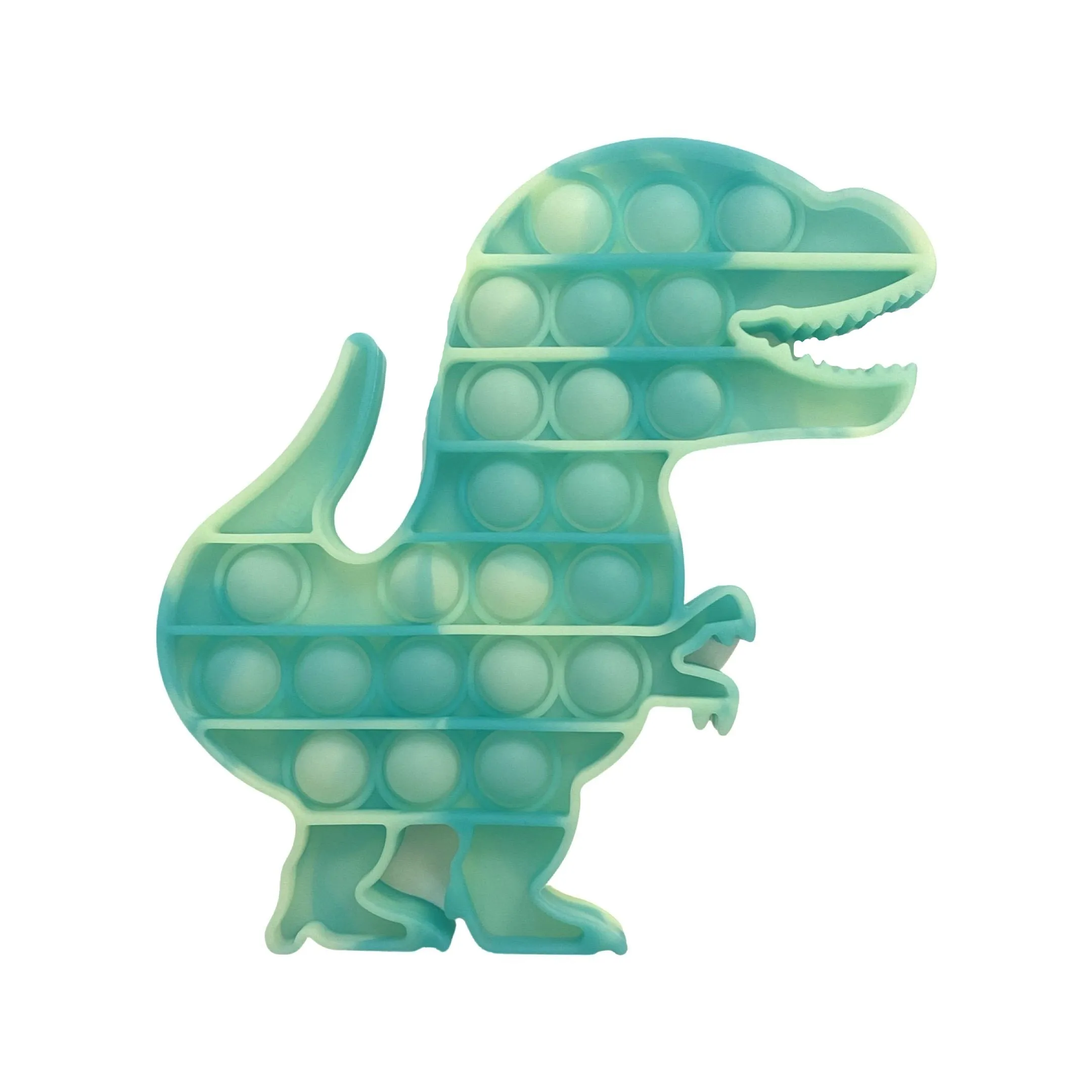 Pop It Fidget Toy - Tie Dye Dinosaur