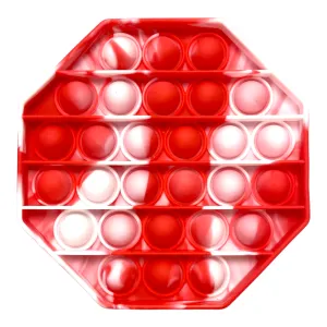 Pop It In N Out Tie Dye Octagon Fidget Toy - Tie Dye (3 Colors)