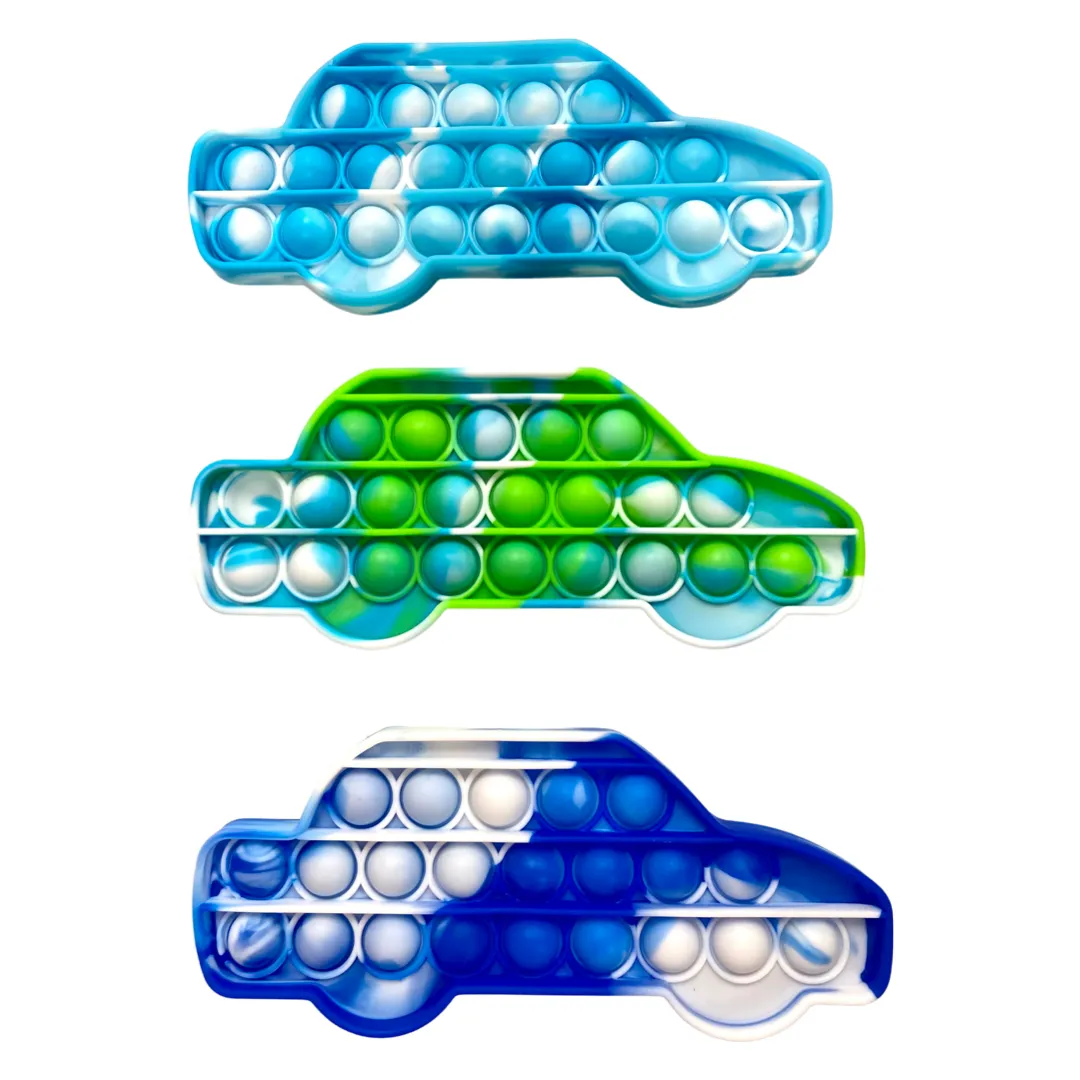 Pop It Marble Car Fidget Toy - 3 Colors