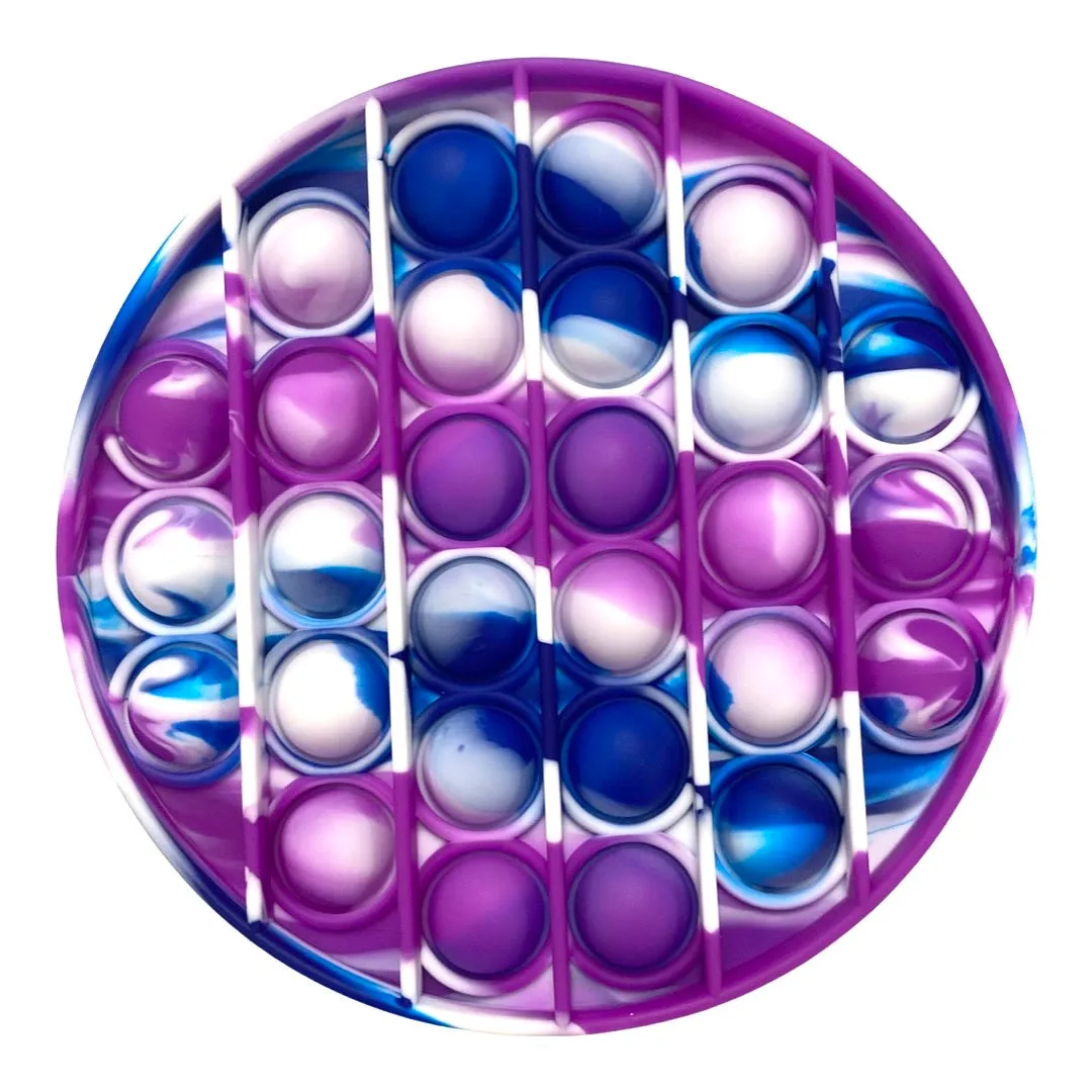 Pop It Marble Fidget Toy - Bright (3 Colors)