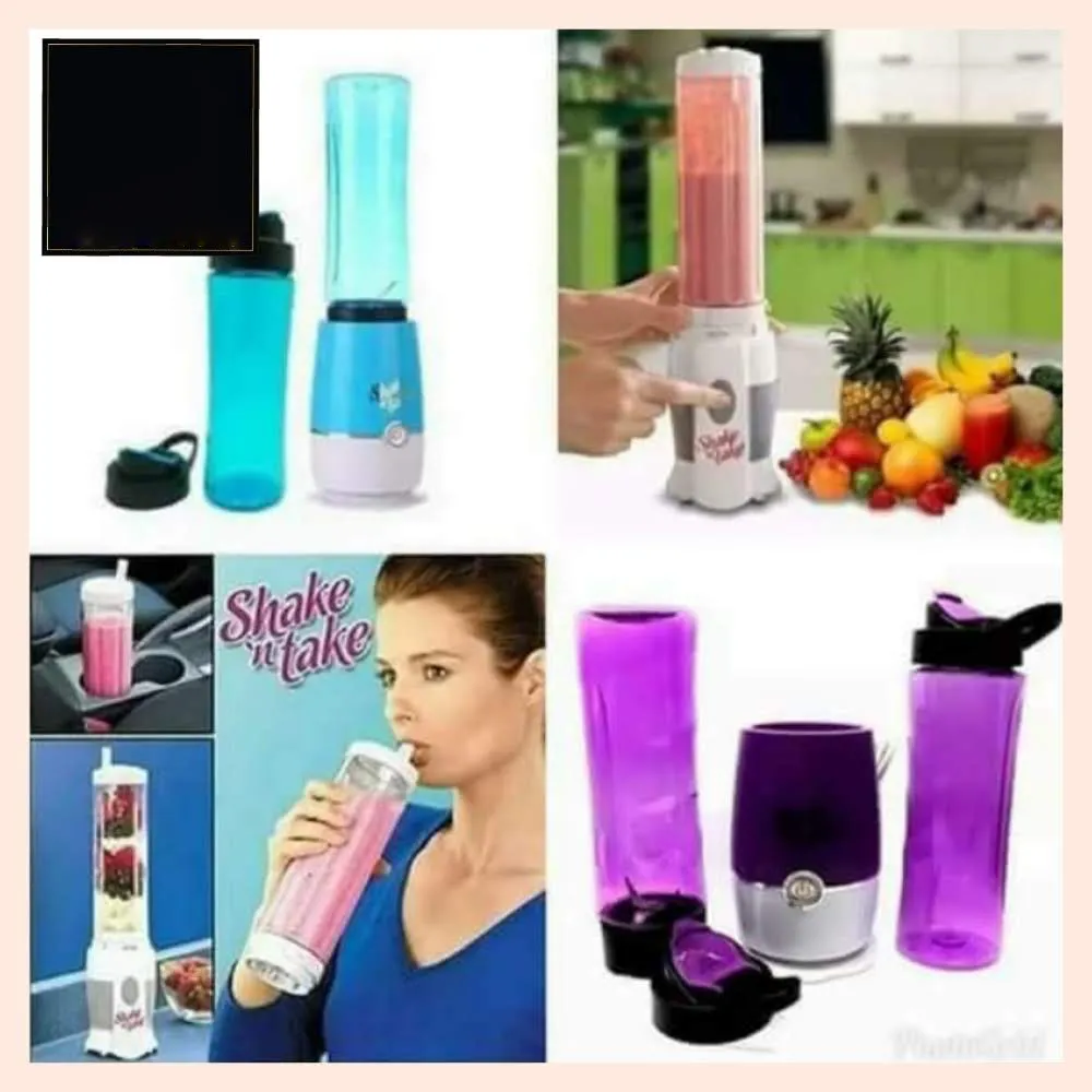 PORTABLE JUICE BLENDER; SHAKE & TAKE 2 in 1)