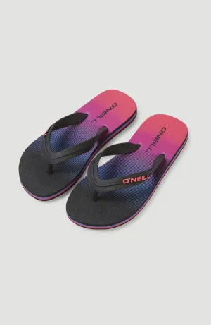 Profile Graphic Sandalen | Black Simple Gradient