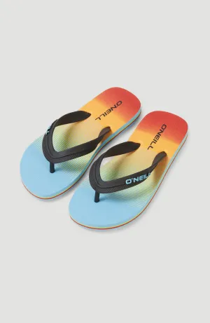 Profile Graphic Sandalen | Light Blue Simple Gradient