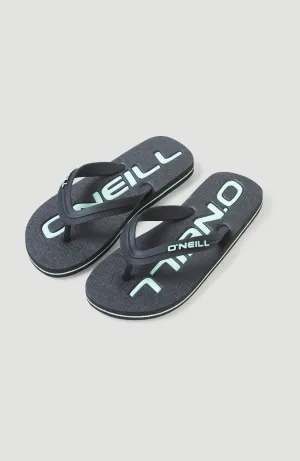 Profile Logo Sandalen | Black Out