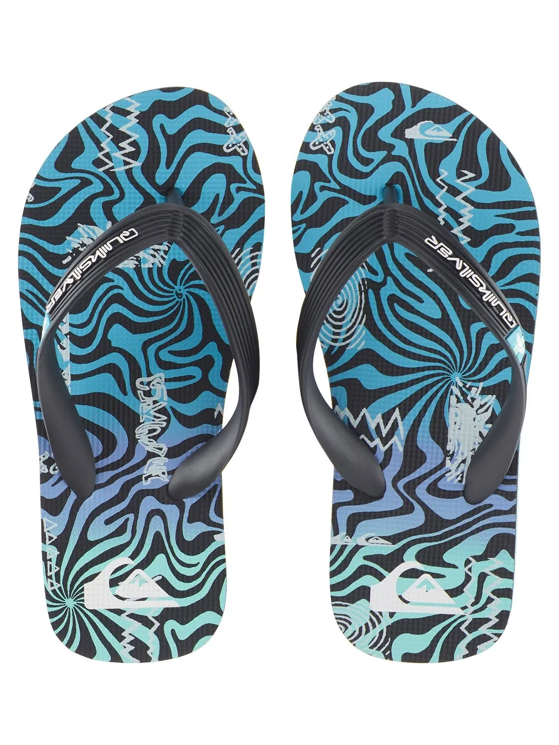 Quiksilver Boys Molokai Art II Flip Flops