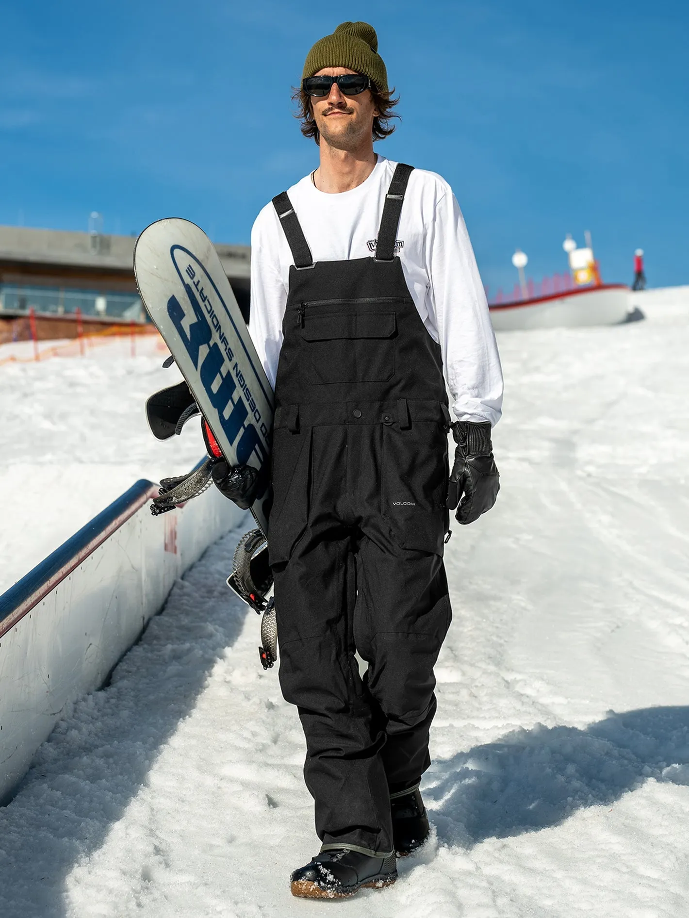 Roan Latzhose Overall - BLACK
