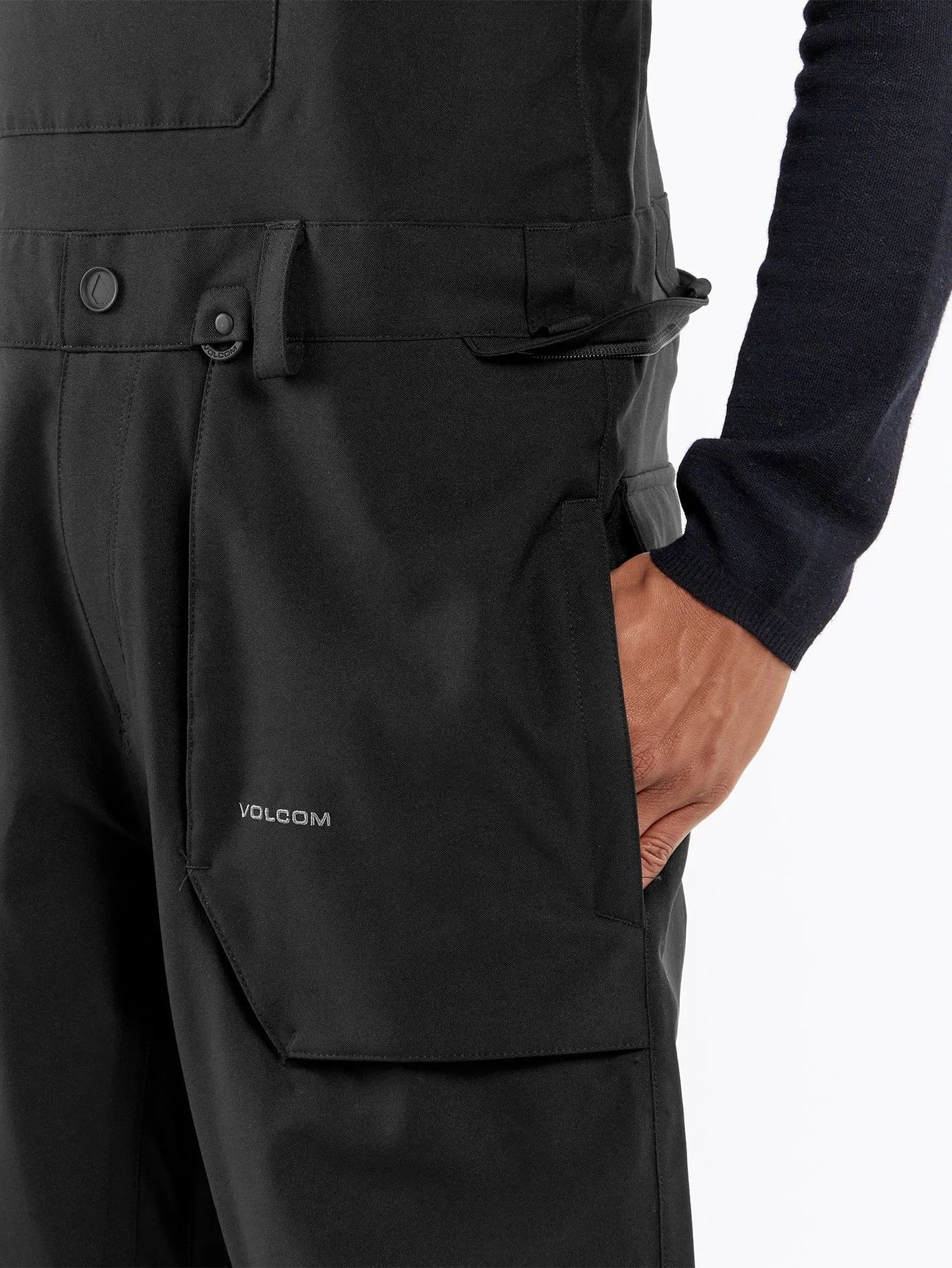 Roan Latzhose Overall - BLACK