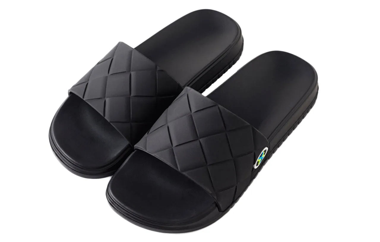 Roxoni Men's Breathable Indoor Outdoor Lightweight Open Toe Sandal Slipper