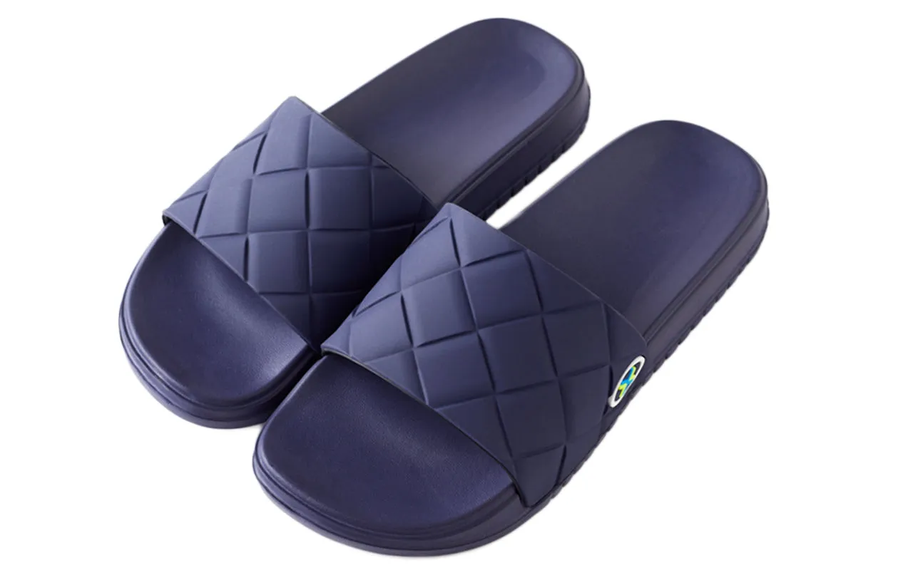 Roxoni Men's Breathable Indoor Outdoor Lightweight Open Toe Sandal Slipper