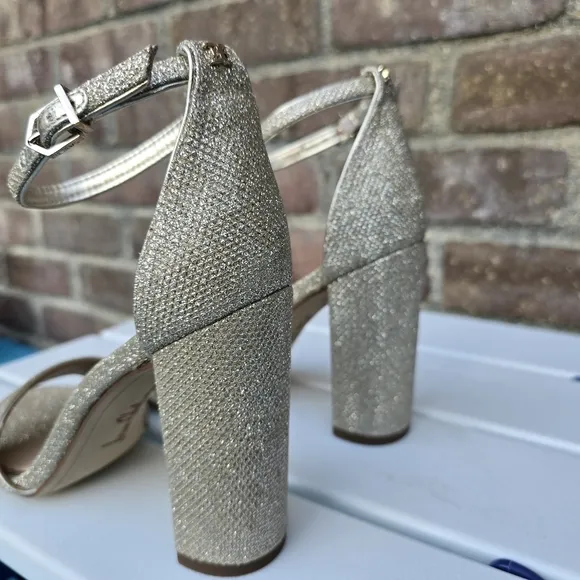 Sam Edelman Yaro Block Heels With Ankle Straps Sz 5.5