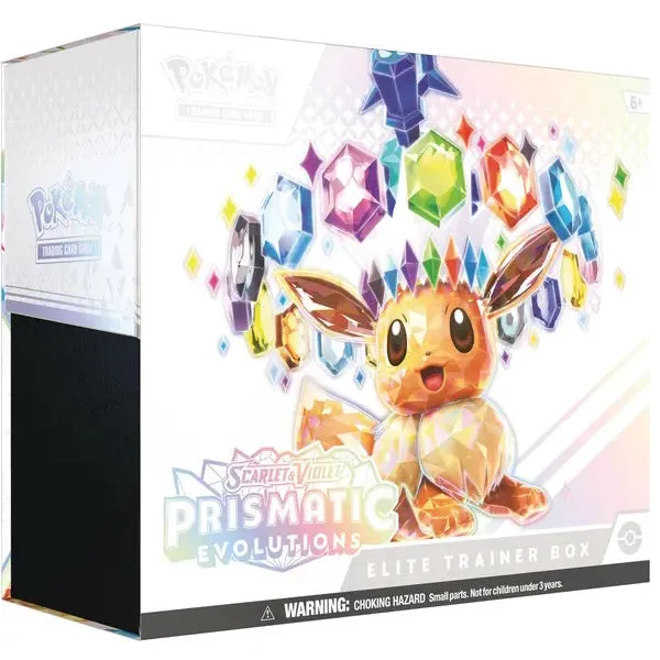 Scarlet & Violet 8.5 Prismatic Evolution - Elite Trainer Box (One Per Person)