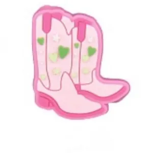 SHOE CHARMS - COWGIRL BOOTS