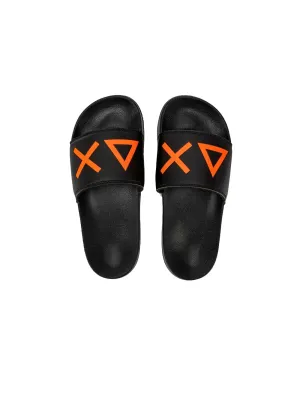 Slippers Logo - Nero