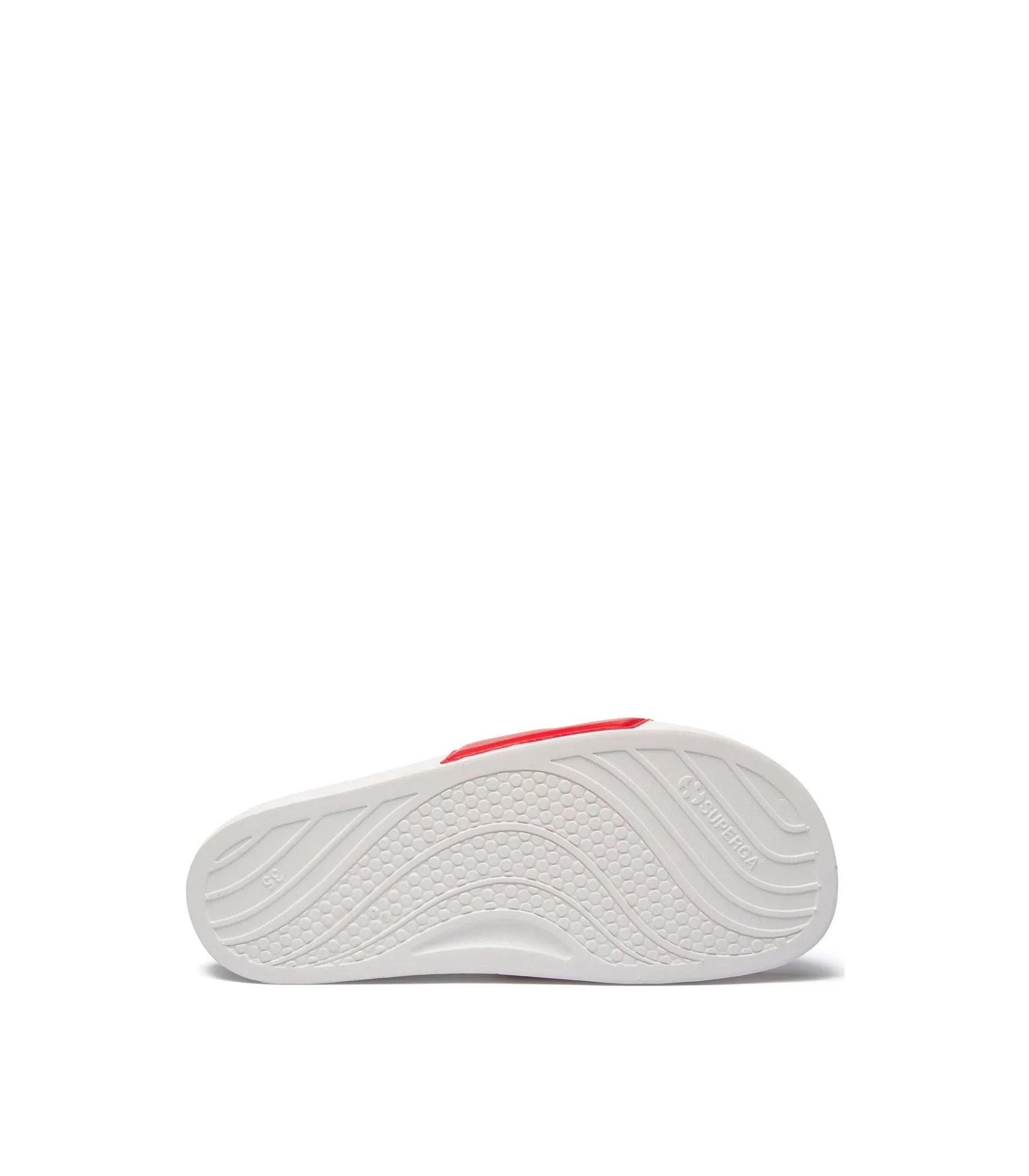 Slippers Slide - White Red