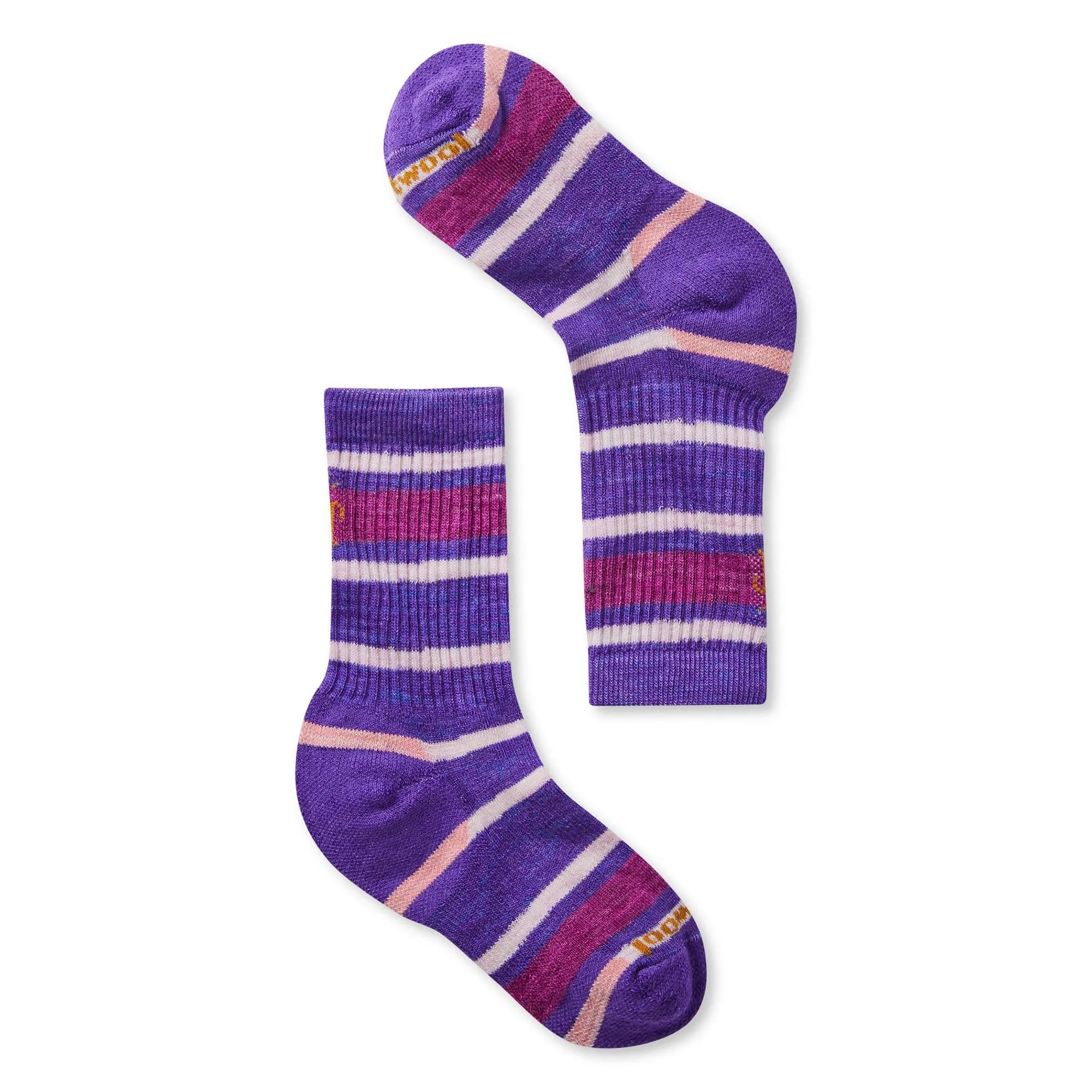 SmartWool Kids Hike Light Striped Crew Sock