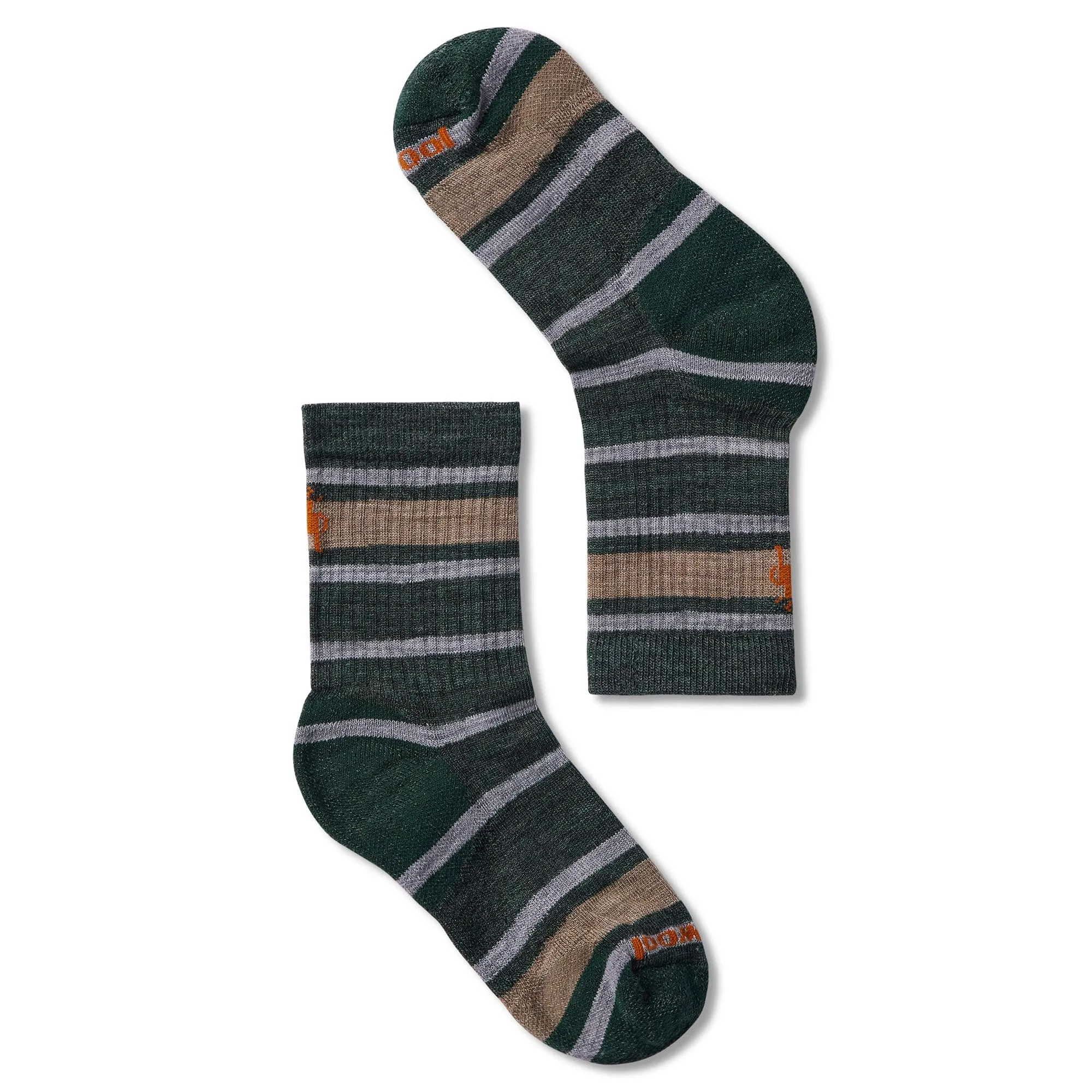 SmartWool Kids Hike Light Striped Crew Sock