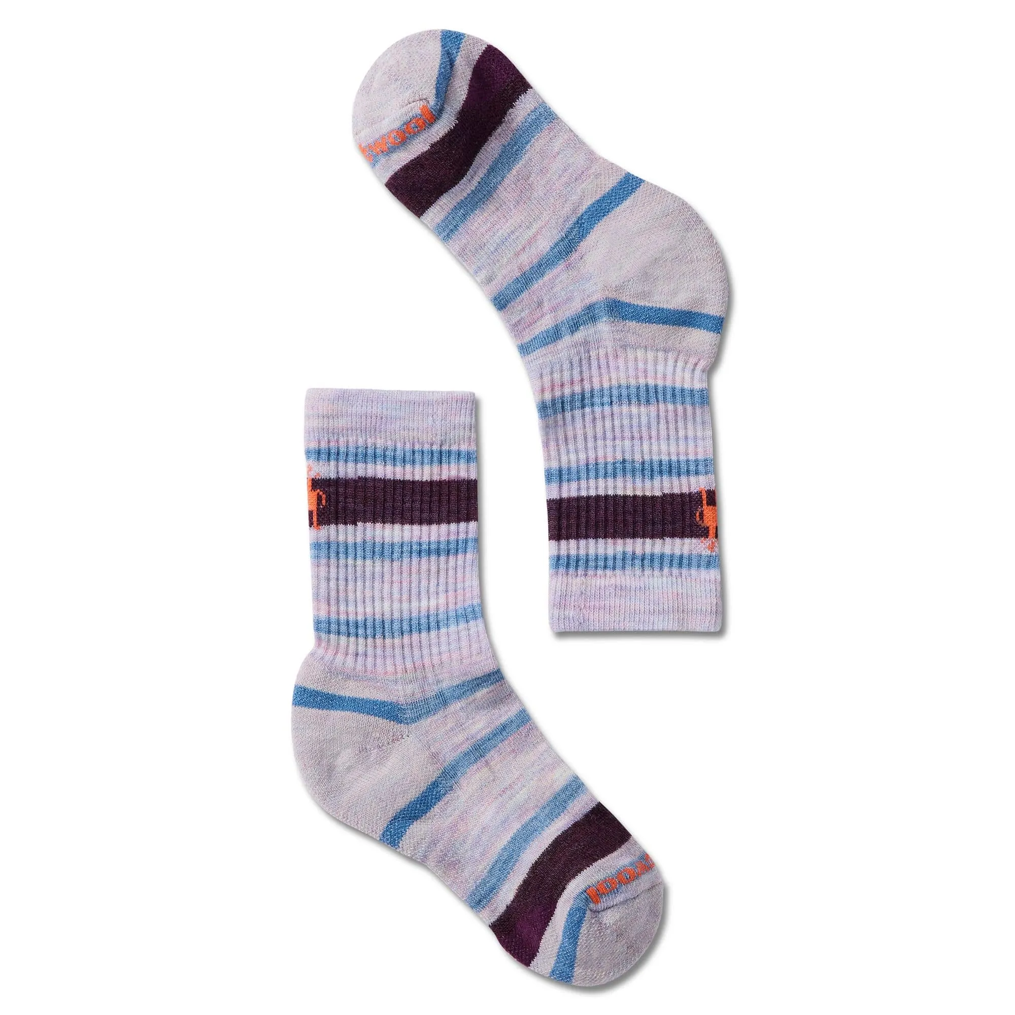 SmartWool Kids Hike Light Striped Crew Sock