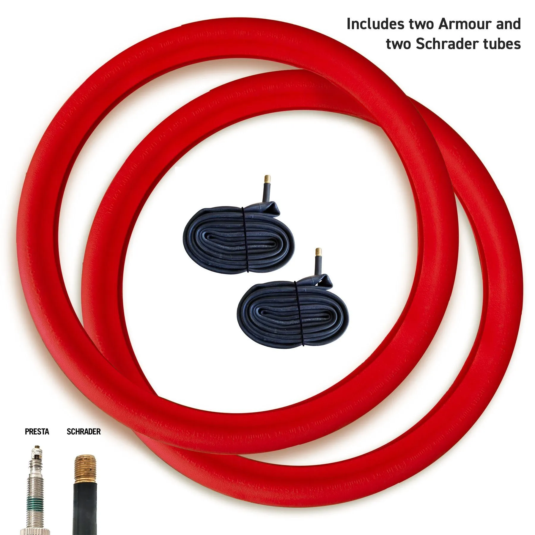 Tannus Armour - TUBES ONLY (Pair)