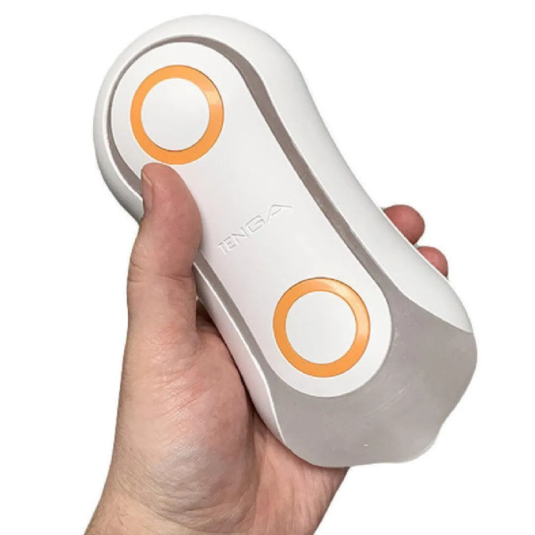 Tenga Flip Orb Discreet Penis Masturbator - Orange Crash