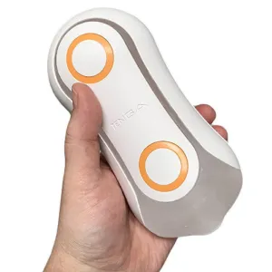 Tenga Flip Orb Discreet Penis Masturbator - Orange Crash
