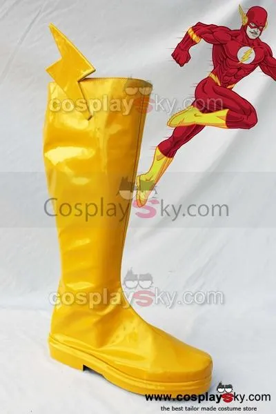 THE FLASH Showcase Cosplay Boots Shoes
