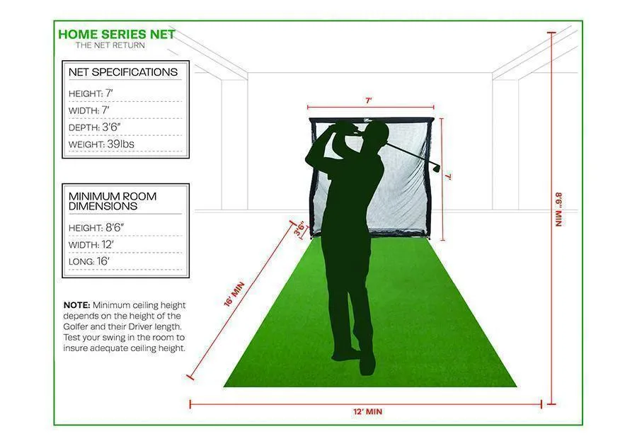 The Net Return Home Golf Net