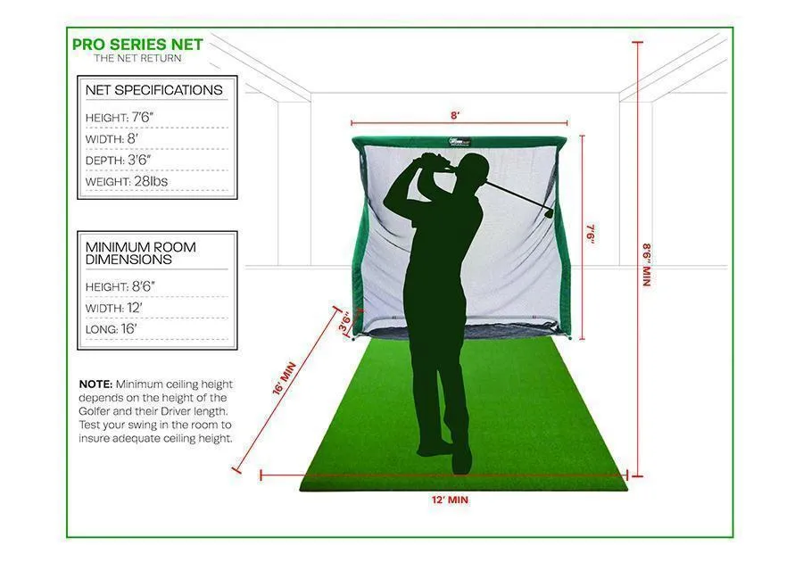 The Net Return Pro Series Golf Net