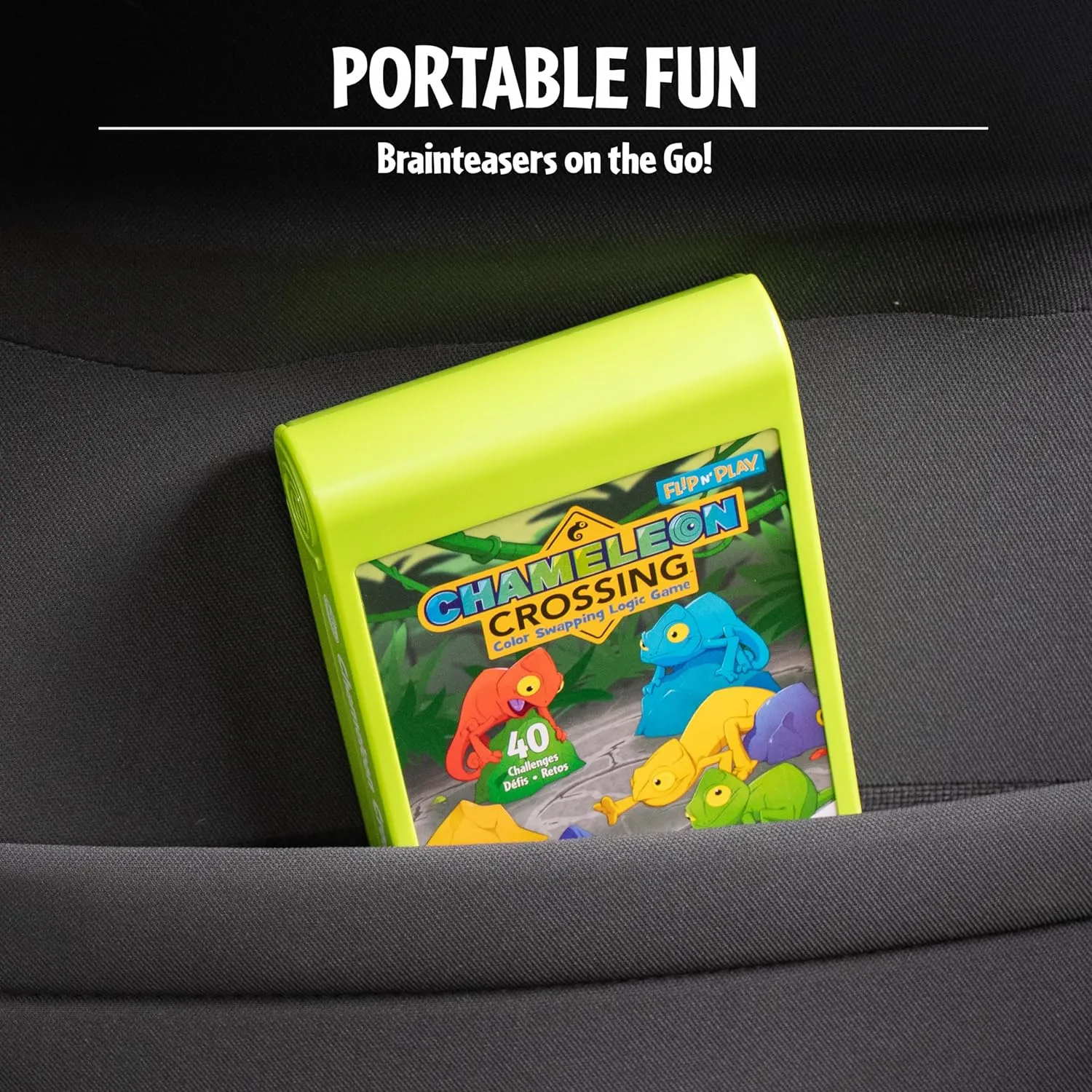 ThinkFun Flip 'N Play-Chameleon Crossing