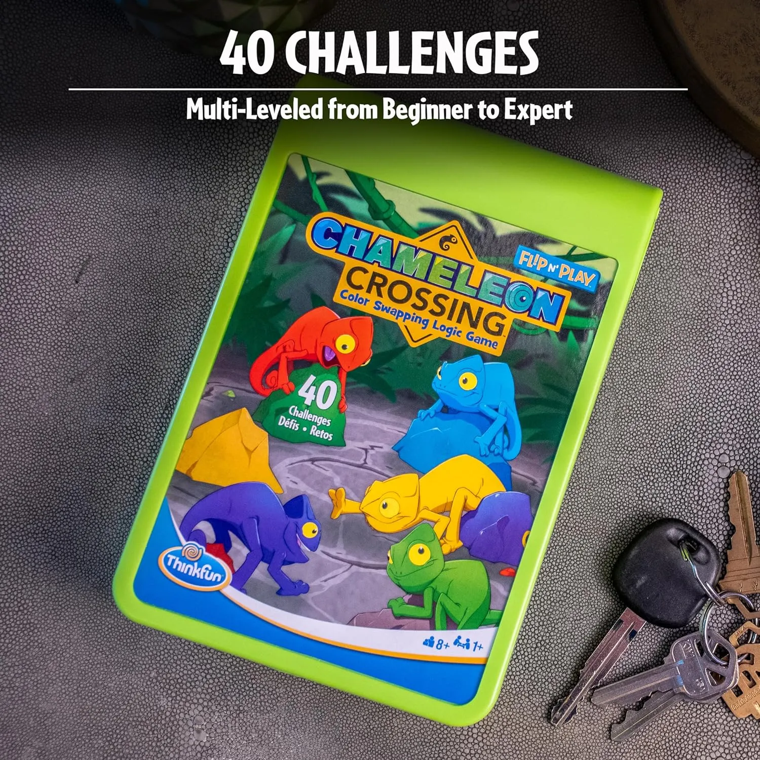 ThinkFun Flip 'N Play-Chameleon Crossing