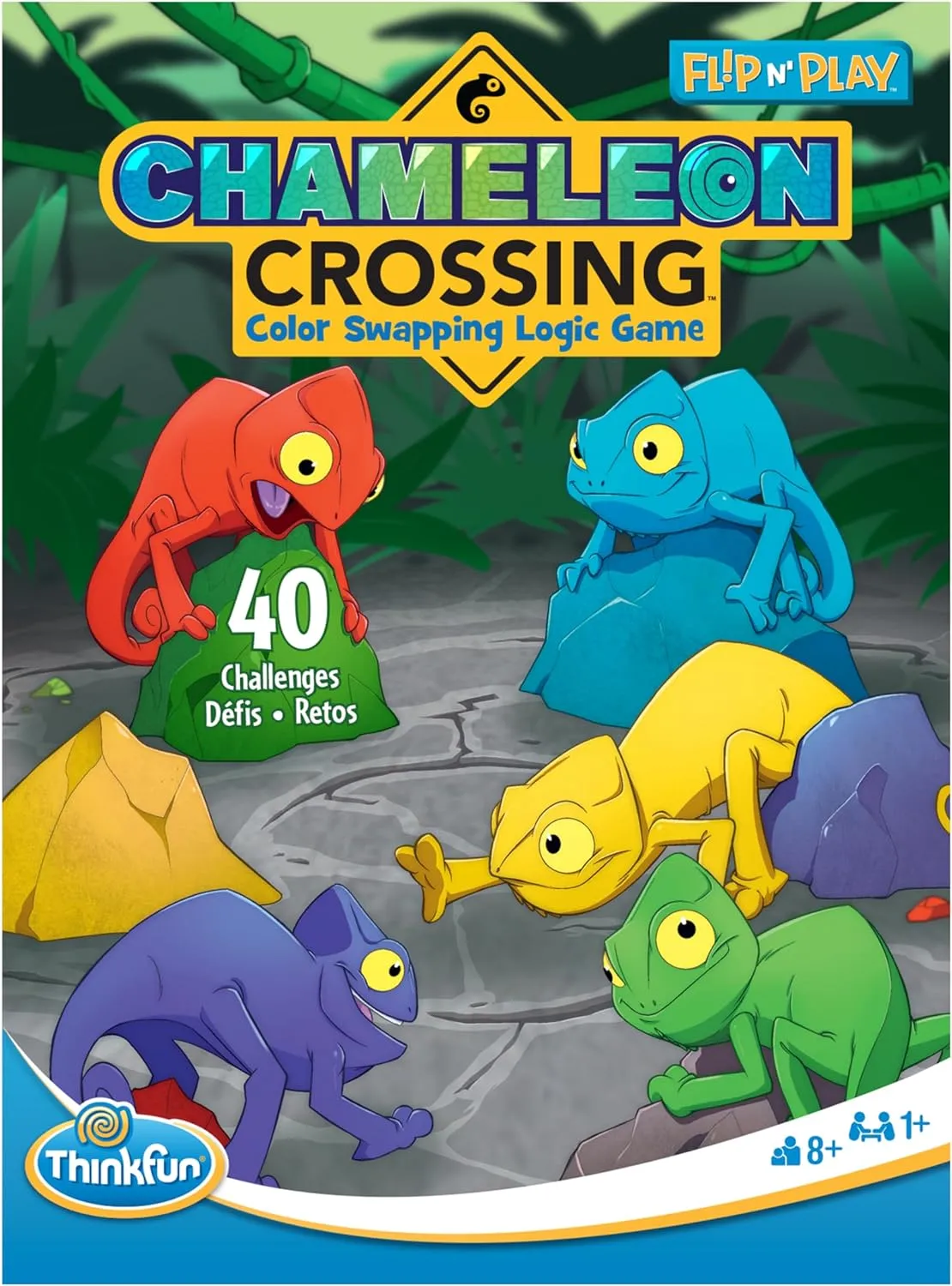 ThinkFun Flip 'N Play-Chameleon Crossing