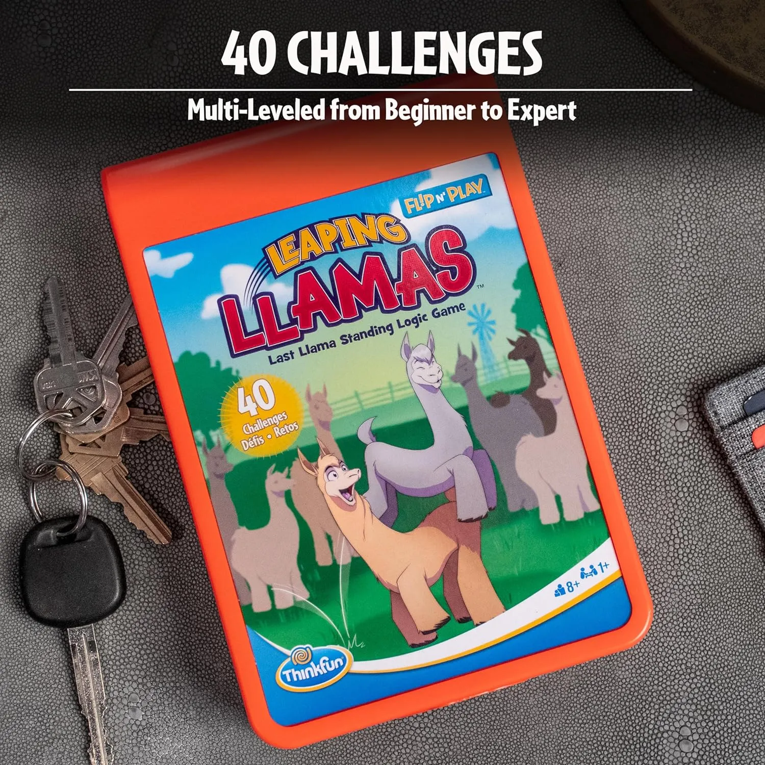 ThinkFun Flip 'N Play-Leapin' Llamas