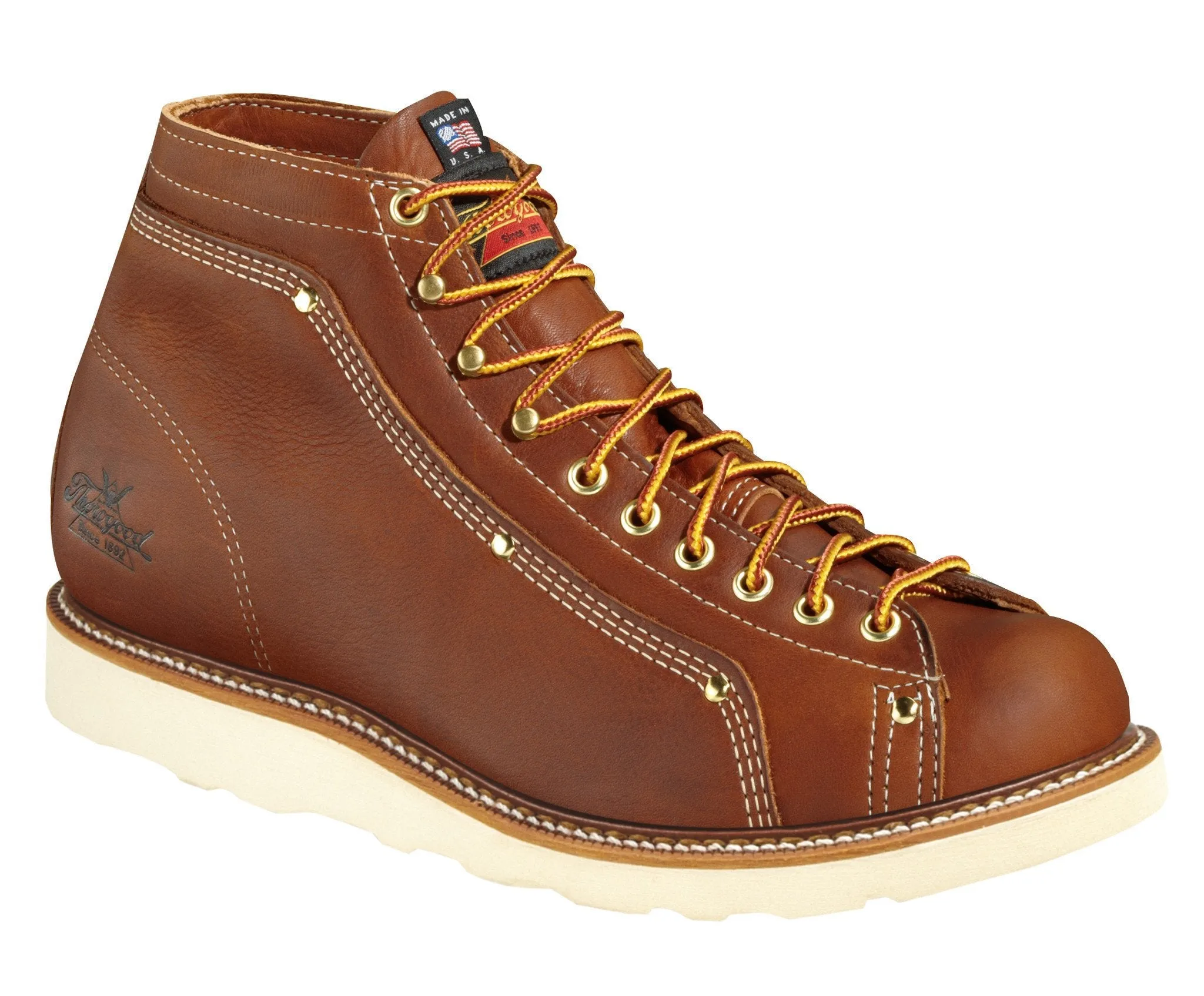 Thorogood 814-4233 Men's American Heritage Lace-To-Toe Roofer Boot