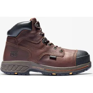 Timberland Pro Men's Helix Comp Toe Waterproof Work Boot- Brown- TB1A1VXG214