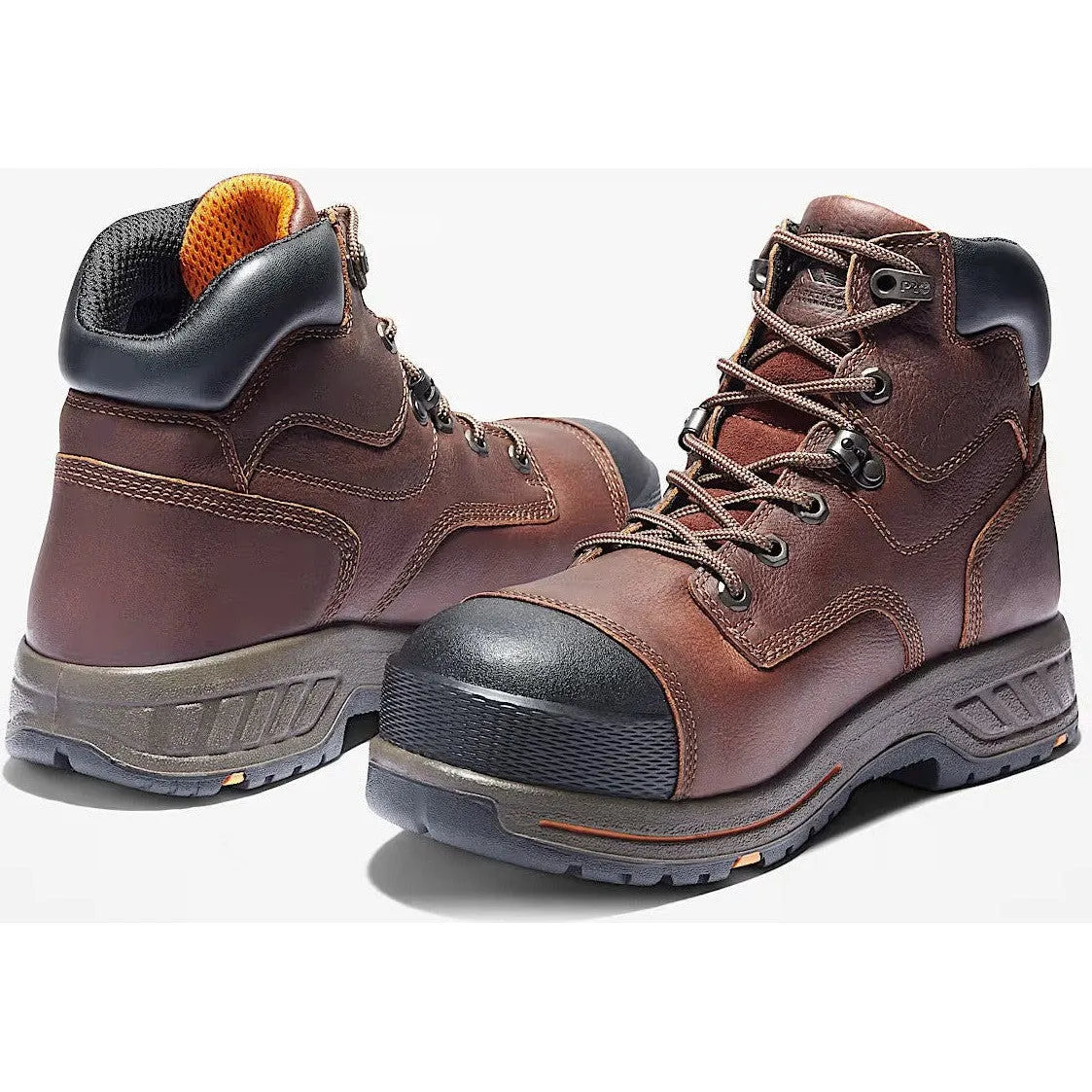 Timberland Pro Men's Helix Comp Toe Waterproof Work Boot- Brown- TB1A1VXG214