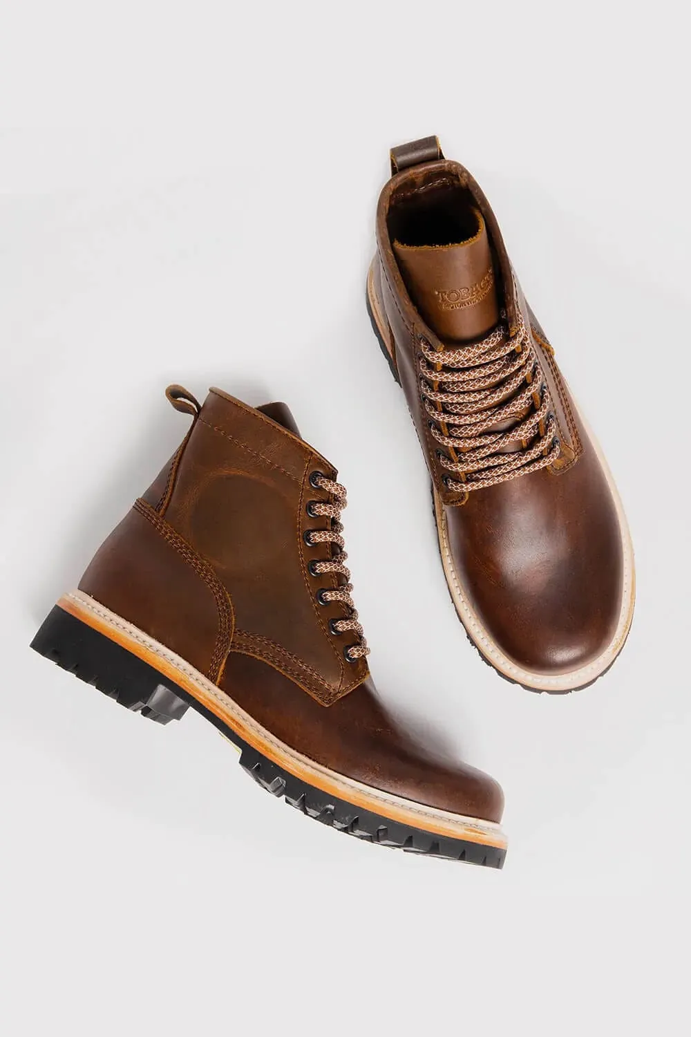 Tobacco Maverick Boots - Amber