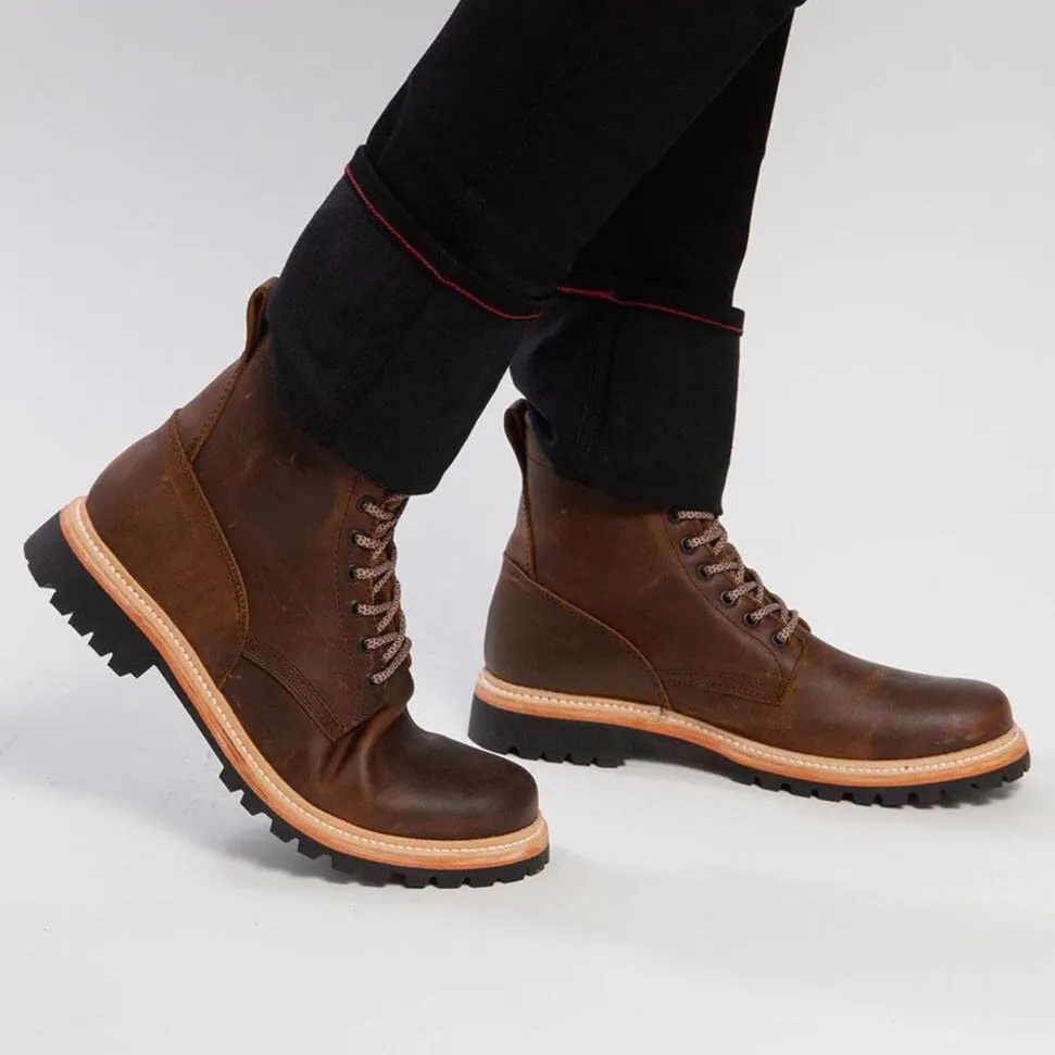 Tobacco Maverick Boots - Amber