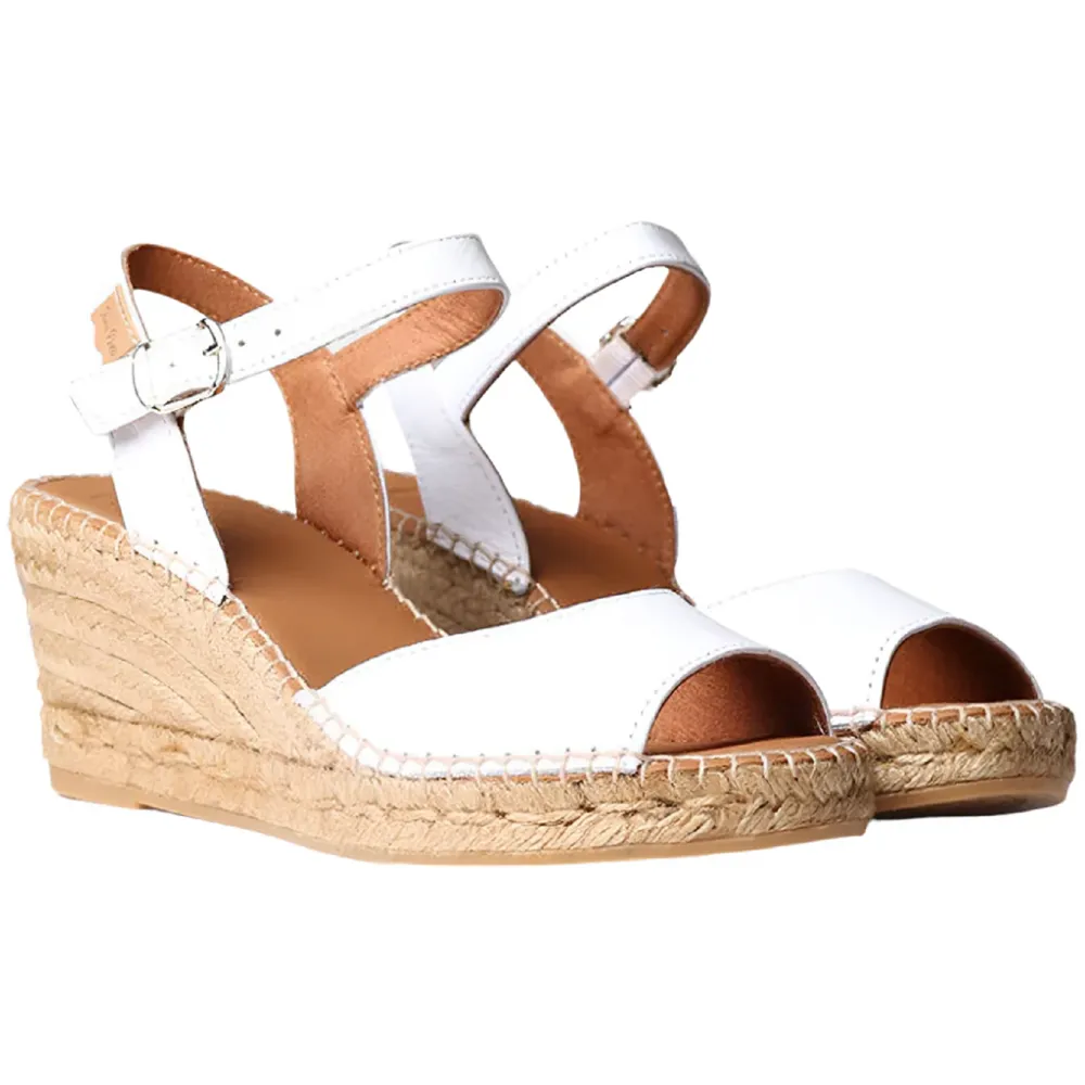 Toni Pons Sia-P White Sandals
