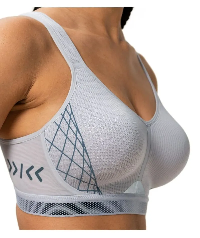 Triumph Triaction Cardio Flow Wire-free Sports Bra - Platinum